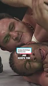 Sonjay Dutt Stops Samoa Joe with Running Shooting Star Press