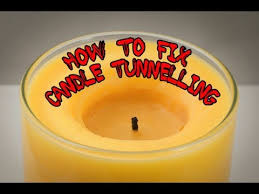 How To Fix A Candle After It Tunnels Youtube