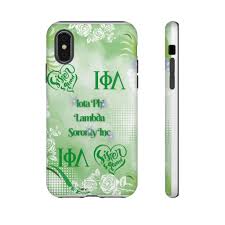 Empowered Elegance: Iota Phi Lambda Sorority Custom Phone Case