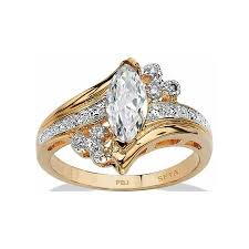 His and Hers Wedding Engagement Ring Set