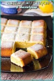 Gateau Au Citron Et Mascarpone Recette Recette Recette Citron Recette Gateau Citron
