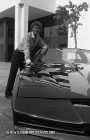 Replica has a dash that lights up like a christmas tree and custom. David Hasselhoff And The Knight 2000 In A Knight Rider Season 2 Portrait 1983 Tbt Knight Rider Knight Super Cars