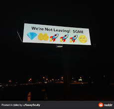 Meme stocks lose $167 billion as reddit crowd preaches defiance. R Wallstreetbets Just Rented Out An Entire Billboard In Oklahoma Wallstreetbets Gamestop Short Squeeze Know Your Meme