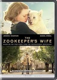 Amazon.com: The Zookeeper's Wife [DVD] : Jessica Chastain, Johan  Heldenbergh, Michael McElhatton, Daniel Brühl, Jeff Abberley, Jamie  Patricof, Diane Miller Levin, Kim Zubick, Niki Caro: Movies & TV