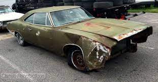 Run-down 68 Charger 1968 Dodge Charger Dodge Charger Old Classic Cars