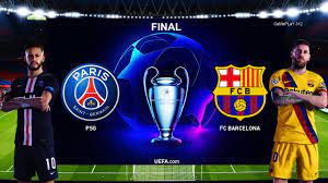 The match will be held in the backyard of paris saint germain and the match is touted to be quite an exciting one. Pes 2020 Psg Vs Barcelona Uefa Champions League Final Ucl Gameplay Pc Neymar Vs Messi Youtube