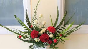 Church Altar Flower Arrangement Tropical Flower Arrangements Flower Arrangements Diy Ikebana Flower Arrangement