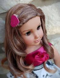 Gianna" OOAK American Girl Doll Custom AG Artist Painted Marisol brown eyes 