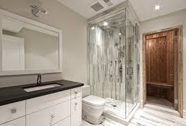 Benjamin moore's gray owl is a light, warm gray that works best in bathrooms with a little natural light. 27 Trendy Basement Bathroom Ideas For Small Space David On Blog
