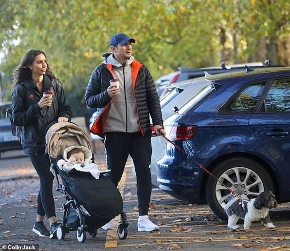 Christine and Frank Lampard enjoy rare outing with 13-month daughter  Patricia | AllFootball