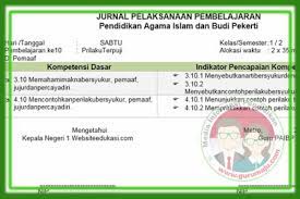 Rpp pai kelas 1 semester 1. Jurnal Pai Kelas 1 Kurikulum 2013 Revisi 2017 Semester 2 Guru Maju