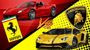 Imagenes de autos ferrari y lamborghini. Ferrari Vs Lamborghini Mercado Superdeportivos Duelo De Empresas Youtube