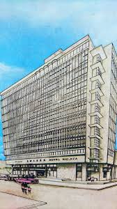 Hotel Malaya Sketch Kuala Lumpur City Lights City