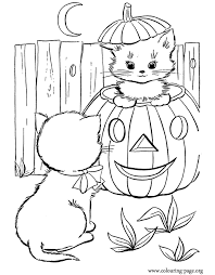 They're super adorable and perfect for your little ones to celebrate the holiday with. Cute Halloween Coloring Pages Coloring Home