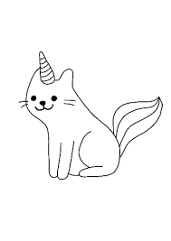 Unicorn Cat Coloring Pages Unicorn Coloring Pages Mandala Coloring Pages Cat Coloring Page