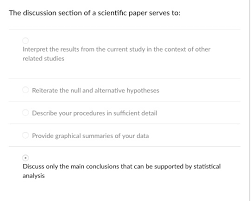Discussion of the problem paper. The Discussion Section Of A Scientific Paper Serves Chegg Com
