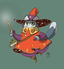 Oc Mittens Tabaxi Wizard Characterdrawing Character Drawing Character Art Concept Art Characters