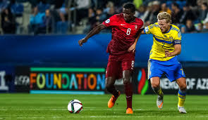 Cristiano ronaldo, diogo jota y bernardo silva. Portugals William Carvalho