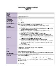 Standard pembelajaran 2.2.1 menolak dalam lingkungan fakta asas 2.2.2 menolak sebarang dua nombor. Top Pdf Rph Matematik Tahun 1 Sumber Pendidikan 5 Masa Dan Waktu 123dok Com