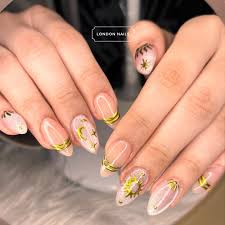 London Nails | Our latest celestial design is written in the stars 🌙  Featuring golden sunbursts, moons, and stardust on a dreamy pink  base—perfect for... | Instagram