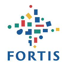 Fortis' banking operations include network (retail), commercial, and merchant banking; Fortis Vector Logo Download Free Svg Icon Worldvectorlogo