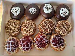 Good coffee is offered at this restaurant. Review Krispy Kreme Easy As Pie Donuts Brand Eating