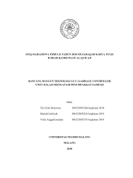 Inilah contoh karya tulis ilmiah populer, sederhana, formal, non formal, tentang pendidikan, sampah, pergaulan bebas, pencemaran air dll. Mtq Fmipa Um