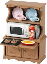 Sylvanian Families 3561 Mini Poupee Ensemble Cuisine Et Four Amazon Fr Jeux Et Jouets Armoire De Cuisine Mobilier De Salon Jouet