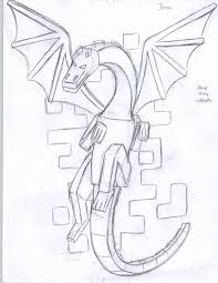Ender dragon (less parts) by gootube2000 52 129017 views. Dragon Ender Dragon Minecraft Drawings Novocom Top
