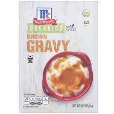 Mccormick® brown gravy blind taste test challenge. Mccormick Organic Brown Gravy Mix 0 87 Oz 24 G Iherb