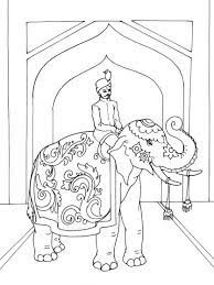 inde 10 coloriage elephant u gratuit