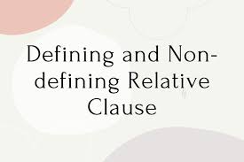 We can use relative clauses to combine clauses without repeating information. Defining And Non Defining Relative Clause Halaman All Kompas Com