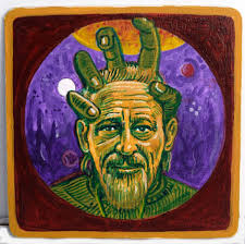 ORIGINAL THEODORE STURGEON PAINTING