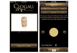 Place the ring on the circle below. Clogau Creates App For Gauging Ring Sizes