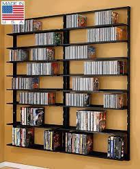 Capacity ranges from 82 to 110 cds per unit. Wall Mount Dvd Storage Ideas On Foter