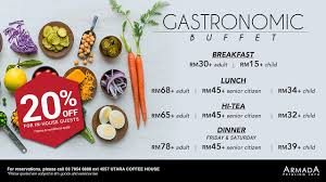 Atmosphere 360 offers a glorious buffet spread showcasing modern authentic malaysian & international cuisine. Gastronomic Buffet Utara Coffee House Armada Hotel Kl Malaysian Foodie