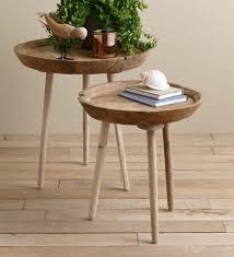 Takara Short Side Table Vivaterra Minimalist Side Table Side Table Decor Round Wood Side Table