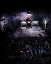 It captures the loneliness of a kid who has moved to a new town and whose parents are in a bad way. 30 Monster Under The Bed And In My Closet Ideas Monster Under The Bed Monster Scary
