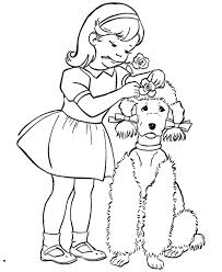 Funny puppy in the birthday hat; Drawing Puppy 3040 Animals Printable Coloring Pages