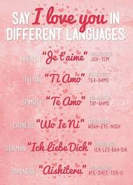 Pin By Rachel Ryan On Love Notes Words In Different Languages I Love You Languages Love Phrases