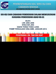 Proceeding departemen pedagogik prodi pgsd adalah jurnal ilmiah universitas pendidikan indonesia. Cabaran Guru Pendidikan Abad Ke 21