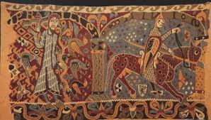 The tapestry is the oldest french medieval tapestry to have survivied. The Development Of French Tapestry Adorabella