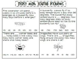 Insect Math Journal Problems Math Journals Math Journal Prompts Math