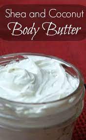 Homemade Body Butter With Coconut Oil And Shea Butter Recipe Homemade Body Butter Diy Body Butter Coconut Oil Body Butter