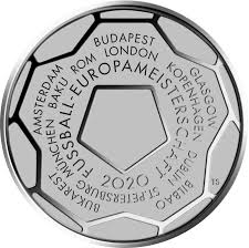 Die em 2020 wird wegen des coronavirus in den sommer 2021 verschoben. Fussball Em 2020 20 Munze 2021 Meine Munze
