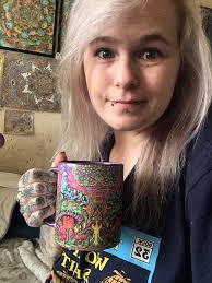 Hey all. Here are a few of my artworks I've drawn/coloured over the years  and had printed onto coffee/tea mugs. I hope you all enjoy looking 😊 I do  have these available