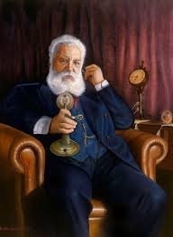 Biography of alexander graham bell for children: Alexander Graham Bell Portrait Maestro Art Giclee Paintings And Murals