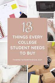 15 Essential Items Every College Student Needs On Their College Checklist In 2021 Freshman College College Students College Backpack Essentials