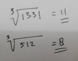 3 cara menghitung bilangan pangkat / kuadrat di excel untuk pemula. Akar Pangkat 3 Dari 1331 Akar Pangkat 3 Dari 512 Brainly Co Id