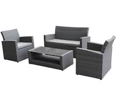 Keter bahamas 5 seater rattan effect corner sofa outdoor garden furniture. Argos Rattan Effect Garden Furniture Off 69